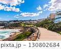 Tamarama coastal trail along shoreline in Sydney, Australia 130802684