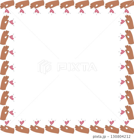 Heart lgbt empty frame. Heart, love, romance or valentine's day heart. Artistic lgbtq template Heart lgbt empty frame. Heart, love, romance or valentine's day heart. Artistic lgbtq template 130804212