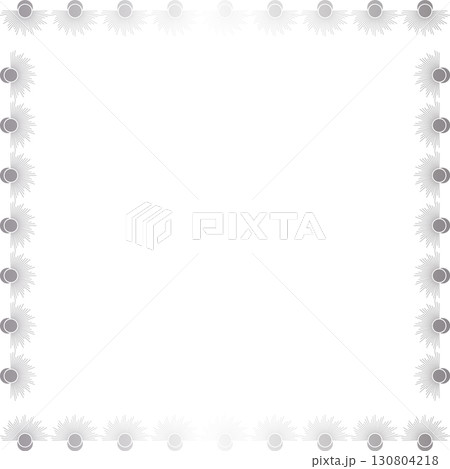 Sun and moon mystic frame. Vector celestial prediction eye template for your text. 130804218