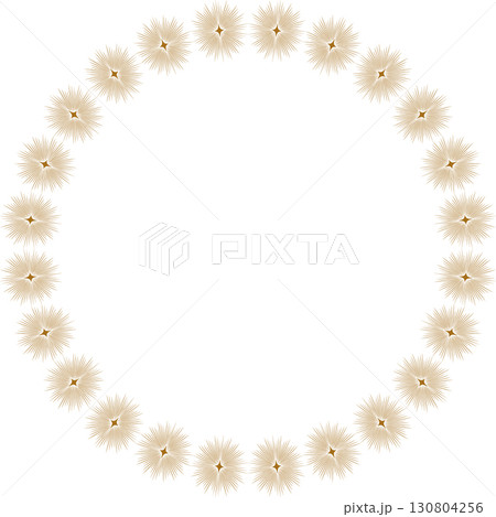 Star rectangle frame. Sunburst explosion star. Frame with empty space. Baby shower design Star rectangle frame. Sunburst explosion star. Frame with empty space. Baby shower design 130804256