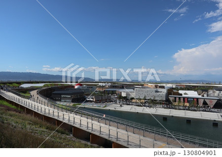 大阪・関西万博の大屋根リング(EXPO2025) 130804901