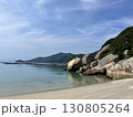 高知県大月町柏島白浜の岩と凪 130805264