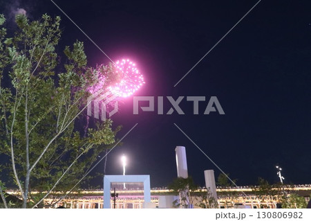 大阪・関西万博(EXPO2025)の花火 130806982