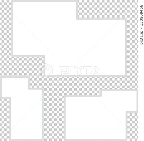 Simple gray square geometric pattern 130809466