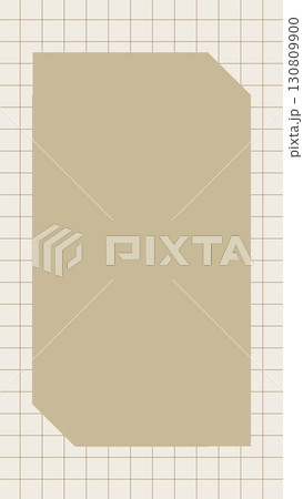 シンプルなチェック柄のノート風背景 130809900