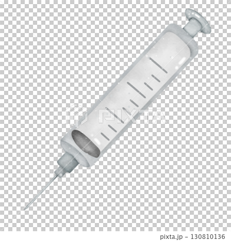syringe isolated on white background syringe isolated on white background 130810136