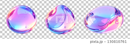 透明水滴狀,宛如美容精華液。光澤液體,有機形態。保濕護膚成分。 透明水滴狀,宛如美容精華液。光澤液體,有機形態。保濕護膚成分。 130810761