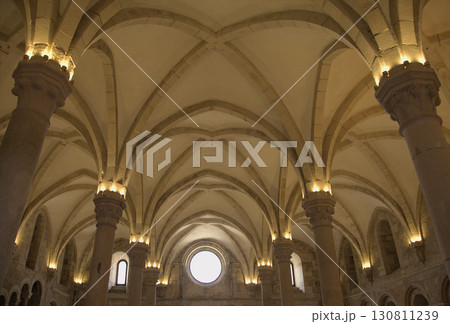 Majestic architecture of Monastery Santa Maria in Alcobaca, Portugal 130811239