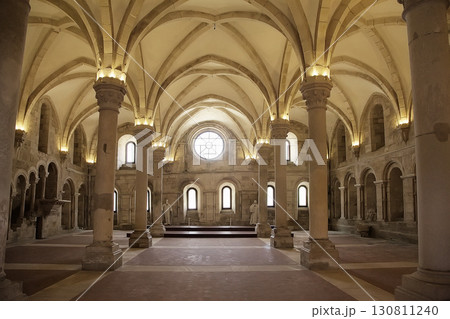 Majestic architecture of Monastery Santa Maria in Alcobaca, Portugal 130811240
