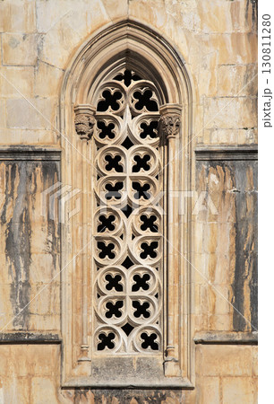 Intricate window design of Batalha Monastery in Portugal Intricate window design of Batalha Monastery in Portugal 130811280