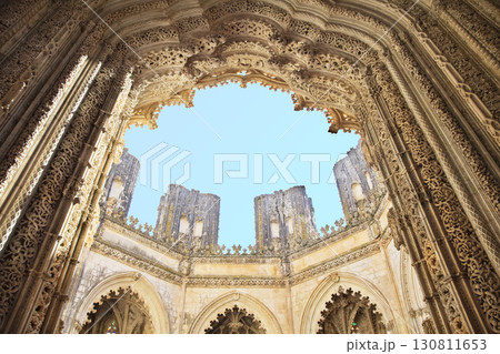 Batalha Monastery's Unfinished Chapels, view from below 130811653
