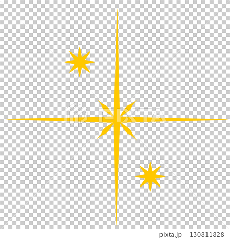 キラキラ, 光, 星, エフェクト, 輝き, 放射状, 十字光, クロス, ライト, 光線, 神秘的 キラキラ, 光, 星, エフェクト, 輝き, 放射状, 十字光, クロス, ライト, 光線, 神秘的 130811828