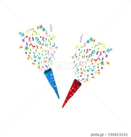 birthday party trumpet or confetti 130813141