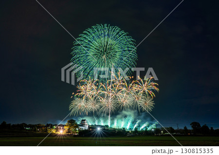 《千葉県》利根川花火大会と関宿城・千葉県野田市側から撮影 《千葉県》利根川花火大会と関宿城・千葉県野田市側から撮影 130815335