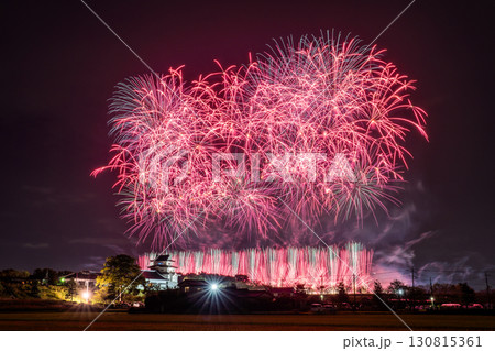 《千葉県》利根川花火大会と関宿城・千葉県野田市側から撮影 《千葉県》利根川花火大会と関宿城・千葉県野田市側から撮影 130815361