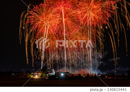 《千葉県》利根川花火大会と関宿城・千葉県野田市側から撮影 《千葉県》利根川花火大会と関宿城・千葉県野田市側から撮影 130815441