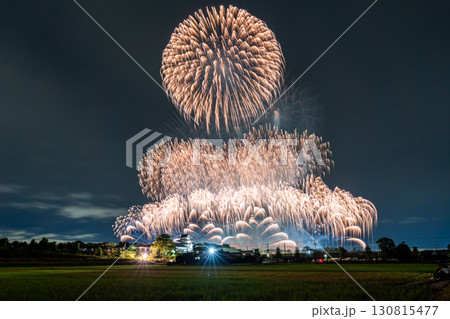 《千葉県》利根川花火大会と関宿城・千葉県野田市側から撮影 《千葉県》利根川花火大会と関宿城・千葉県野田市側から撮影 130815477