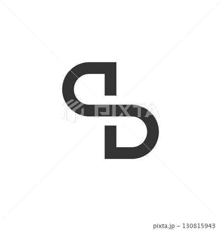 Letter S Infinity Logo Template Illustration Design. Vector EPS 10. 130815943