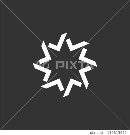 Check Mark Star Logo Template Illustration Design. Vector EPS 10. Check Mark Star Logo Template Illustration Design. Vector EPS 10. 130815952