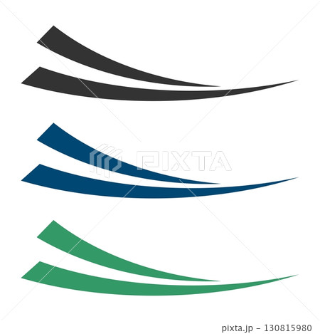 Set Abstract Swoosh Vector Logo Template Illustration Design. Vector EPS 10. Set Abstract Swoosh Vector Logo Template Illustration Design. Vector EPS 10. 130815980