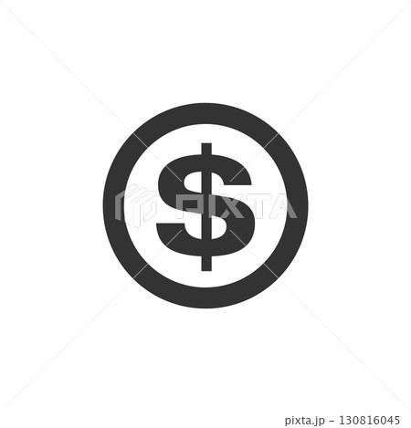 Dollar Sign Logo Template Illustration Design. Vector EPS 10. Dollar Sign Logo Template Illustration Design. Vector EPS 10. 130816045