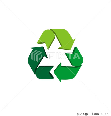 Recycle Icon Vector Logo Template Illustration Design. Vector EPS 10. Recycle Icon Vector Logo Template Illustration Design. Vector EPS 10. 130816057
