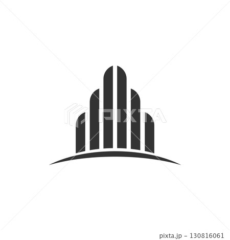 Real Estate Tower Logo Template Illustration Design. Vector EPS 10. 130816061