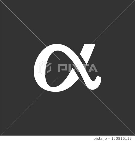 Alpha Icon Vector Logo Template Illustration Design. Vector EPS 10. Alpha Icon Vector Logo Template Illustration Design. Vector EPS 10. 130816115