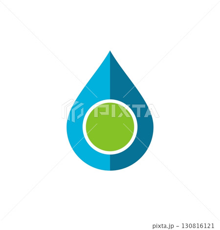 Drop Water Logo Template Illustration Design. Vector EPS 10. Drop Water Logo Template Illustration Design. Vector EPS 10. 130816121