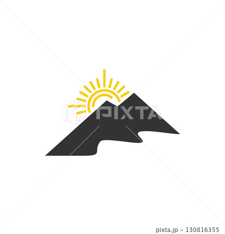 Mountain Logo Template Illustration Design. Vector EPS 10. 130816355
