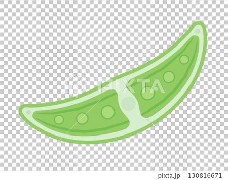 Cute illustration material of a crocodylomorph 130816671