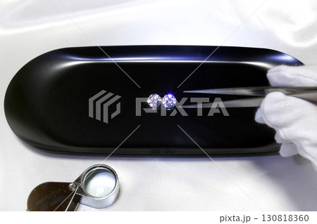 宝石鑑定　ダイヤモンド　イメージ 130818360