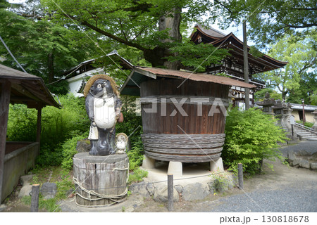 松尾大社 境内の酒樽とたぬき 京都市西京区 松尾大社 境内の酒樽とたぬき 京都市西京区 130818678