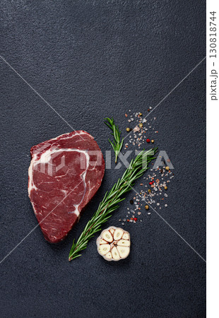 raw steak, beef steak, rib eye steak, on the table, top view, no people, raw steak, beef steak, rib eye steak, on the table, top view, no people, 130818744