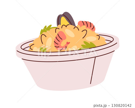 Boiled rice porridge with seafood Boiled rice porridge with seafood 130820142