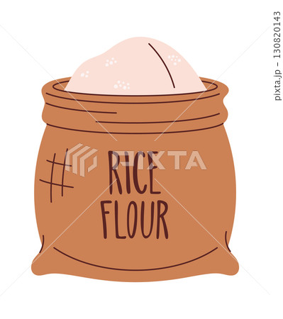 Rice burlap sack hand drawn Rice burlap sack hand drawn 130820143