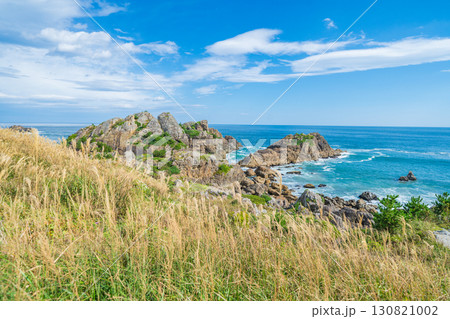 「青森県」秋色に染まった種差海岸　八戸市 130821002