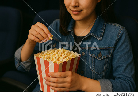 映画館で食べるポップコーン 映画館で食べるポップコーン 130821875