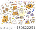 ねこたちのハロウィンパーティ 130822251