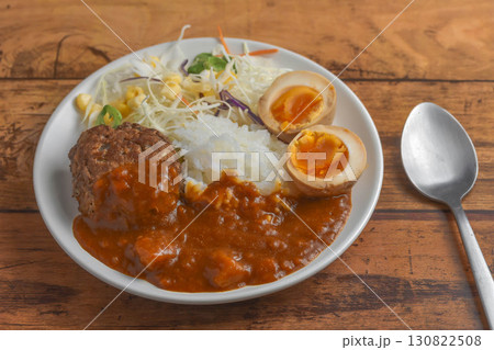 カレーライスハンバーグ 130822508