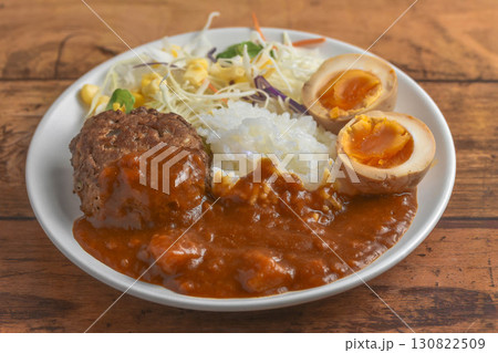 カレーライスハンバーグ 130822509