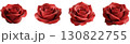 赤いバラの花 130822755