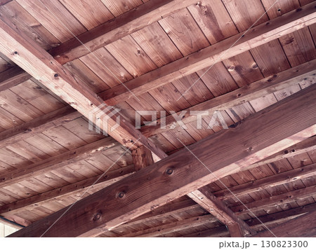 木造住宅の屋根裏構造ディテール 130823300