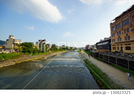 四条大橋からの鴨川 四条大橋からの鴨川 130823325