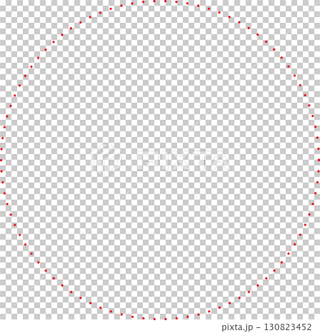 A simple red circle frame. A frame made of round dots and dashed lines. Easy to use with ample text space. A simple red circle frame. A frame made of round dots and dashed lines. Easy to use with ample text space. 130823452