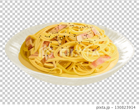 Carbonara pasta 130823914