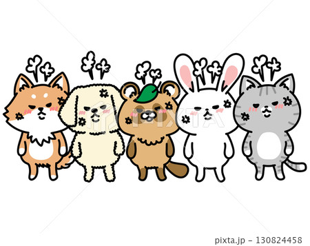 怒っている動物たち 怒っている動物たち 130824458