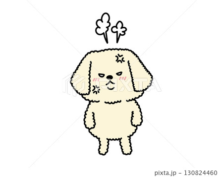 怒っている犬さん 130824460