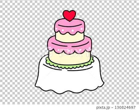 2段のケーキ 2段のケーキ 130824697