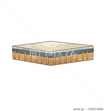 illustration of floor 130824886